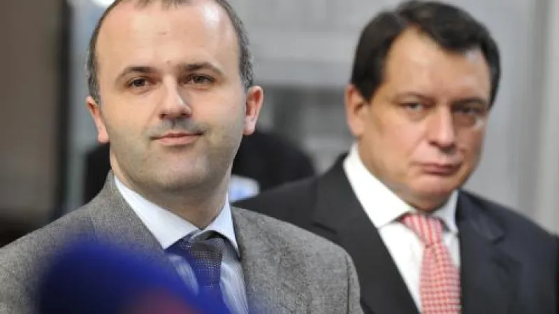 Radim Dolanský a Jiří Paroubek