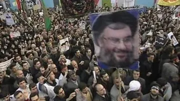 Provládní demonstrace v Íránu