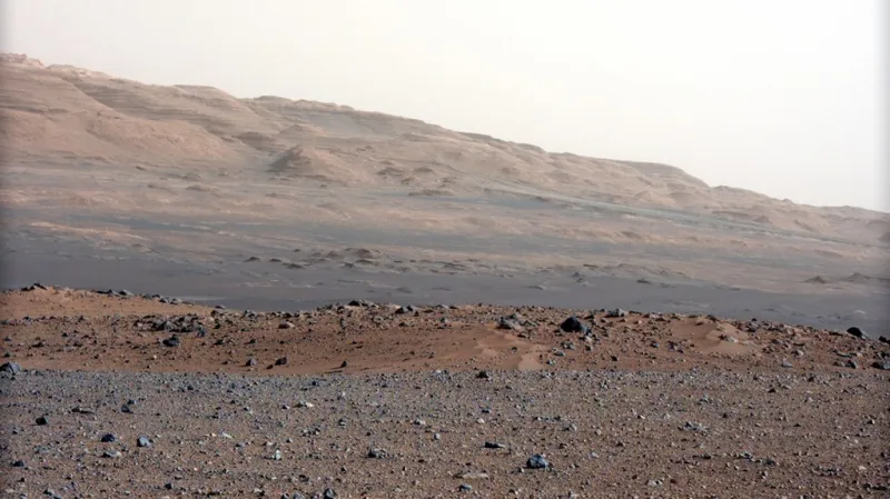 Barevné snímky z Marsu