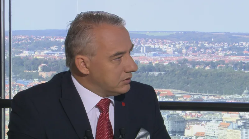 Předseda ČMKOS Josef Středula