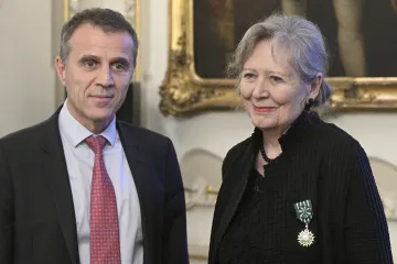 Definuji se jako lokální kronikář. Třeštíková dostala francouzský Řád umění a literatury