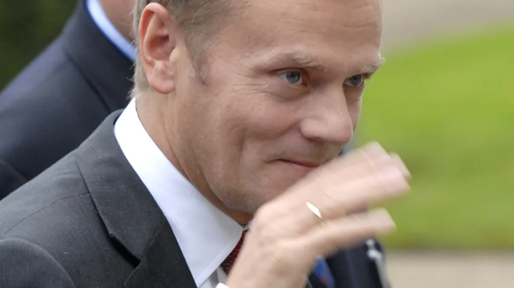 Donald Tusk na summitu EU