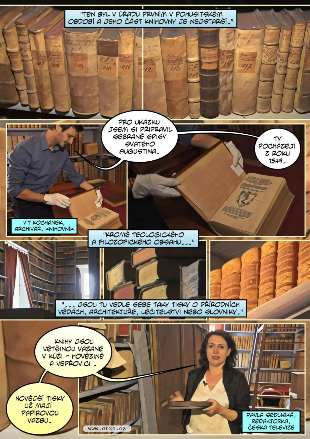 Historických svazky se stěhují