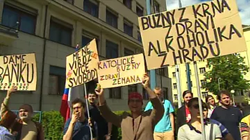 Protesty v Brně