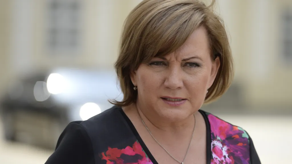 Ministryně financí Alena Schillerová (za ANO)