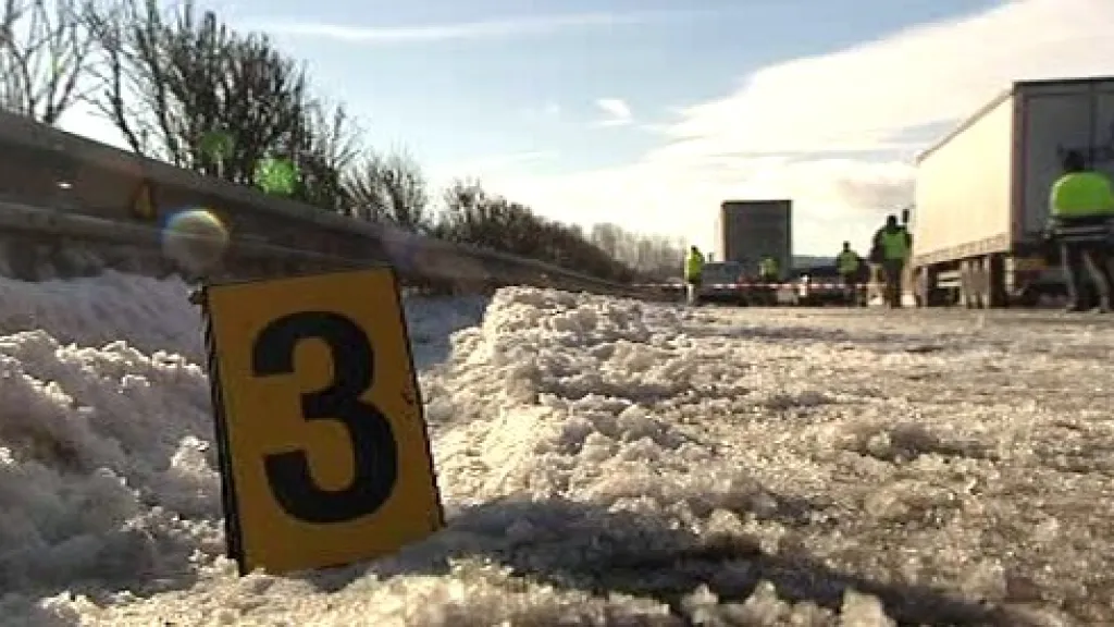 Dopravní nehoda na dálnici