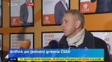 Milan Chovanec po jednání grémia ČSSD