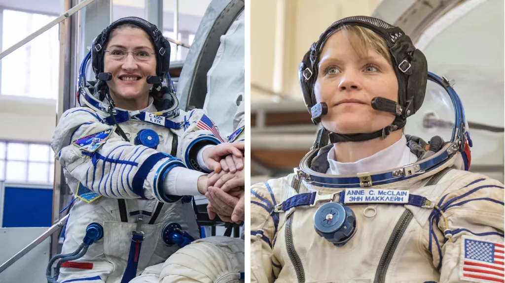 Christina Kochová a Anne McClainová
