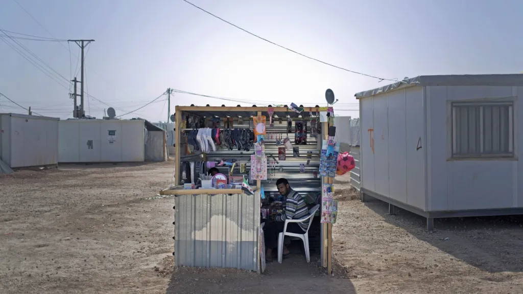 Uprchlický tábor v Jordánsku