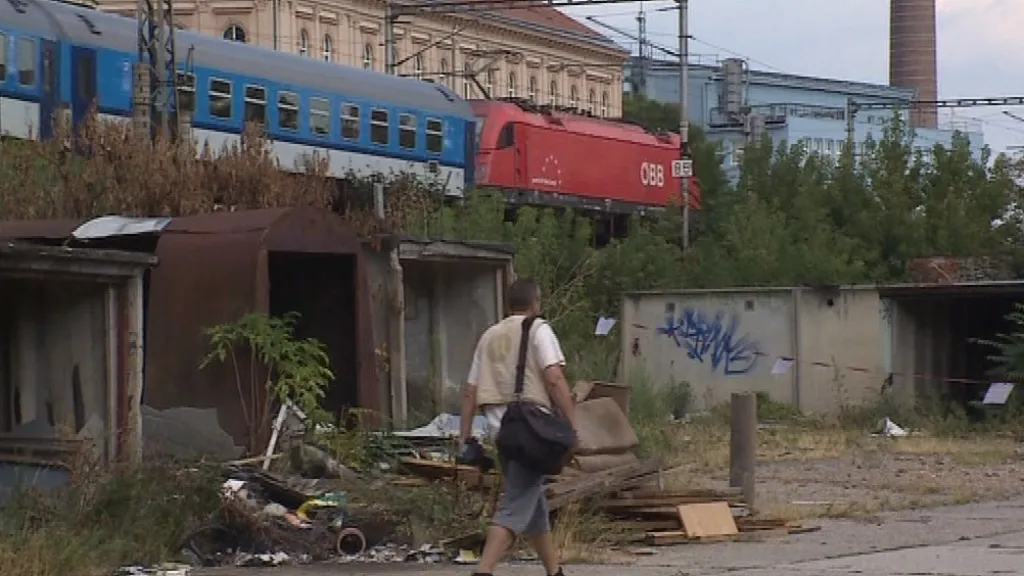 Opuštěná místa jsou například u brněnského nádraží