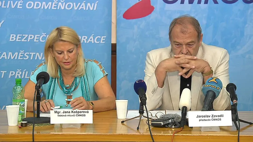 Jana Kašparová a Jaroslav Zavadil