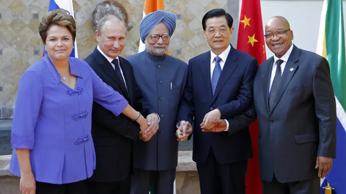Šéfové států BRICS na summit G20 v Los Cabos
