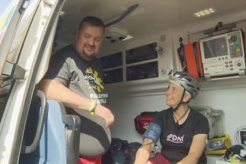 Cyklojízda napříč Českem šíří osvětu o paliativní péči