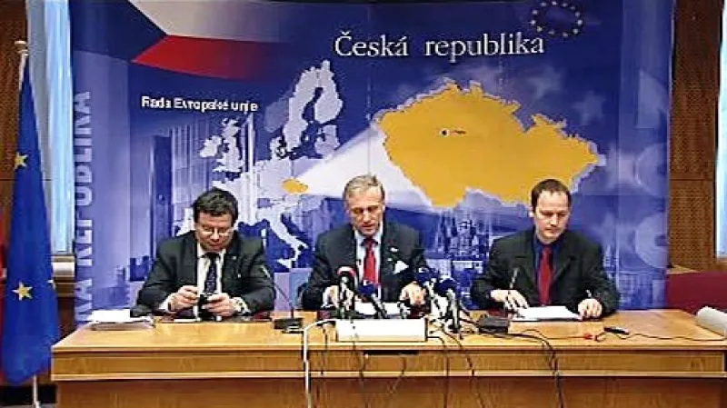 Brífink české delegace na summitu EU