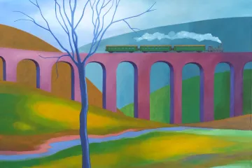 Zdena Šafka oblékala olympioniky, průřez její tvorbou ale nabízí hlavy, mosty, kapradí