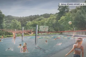 Brněnská Riviéra se dočká nerezových bazénů. Rekonstrukce za 215 milionů začala