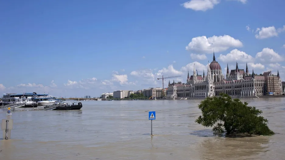 Dunaj v Budapešti láme historické rekordy