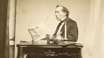 Hans Christian Andersen v roce 1867