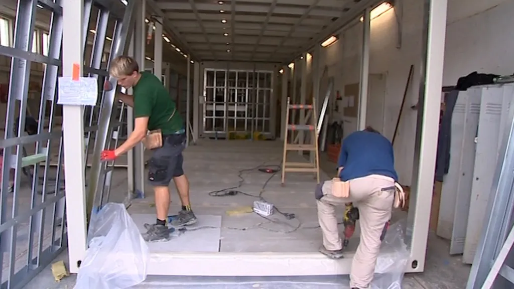 Kontejnery pro uprchlíky