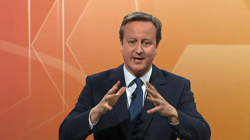 David Cameron v pořadu BBC Question Time