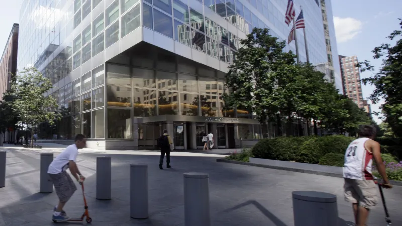 Sídlo americké investiční banky Goldman Sachs