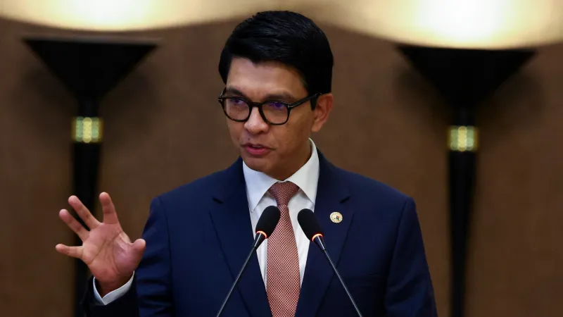 Madagaskarský prezident Andry Rajoelina