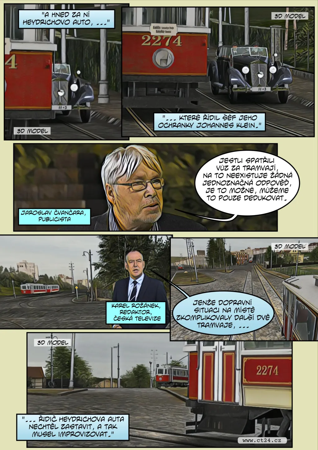 Komiks: Výročí atentátu na Heydricha