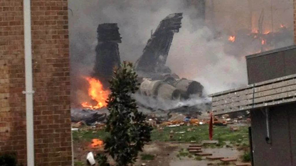 Nehoda vojenského letounu ve Virginii