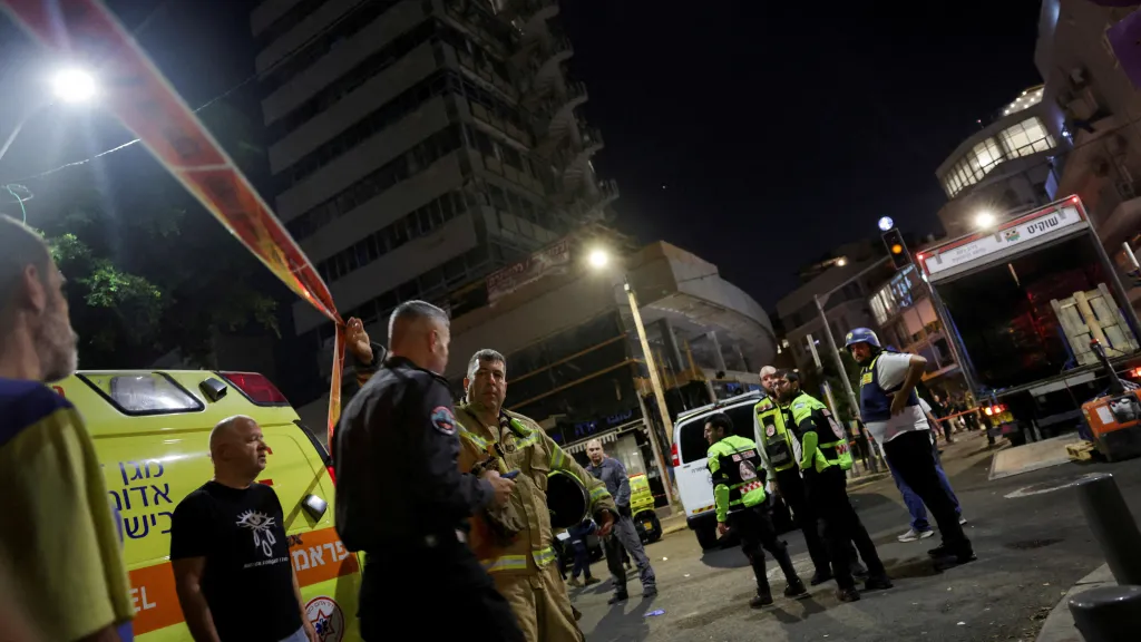 Izraelské záchranné složky operují na místě exploze