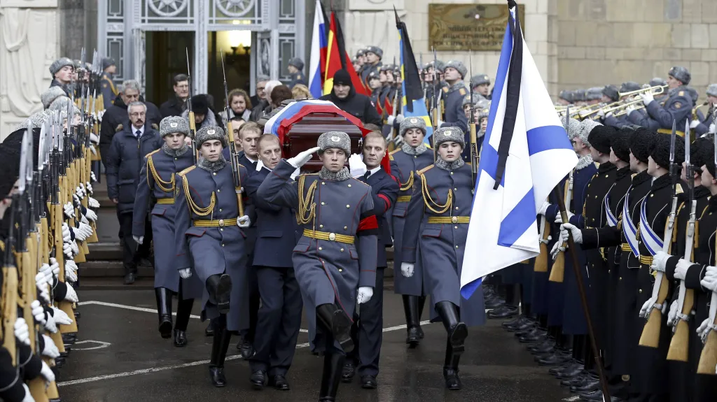 Pohřeb velvyslance Karlova
