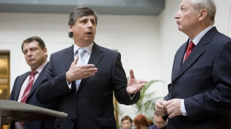 Eduard Janota s Janem Fischerem