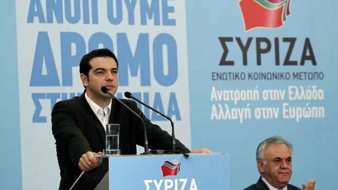 Alexis Tsipras a Jannis Dragasakis