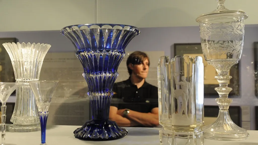 Výstava harrachovského skla