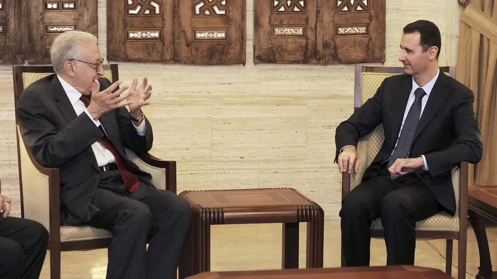 Brahímí jednal s Asadem