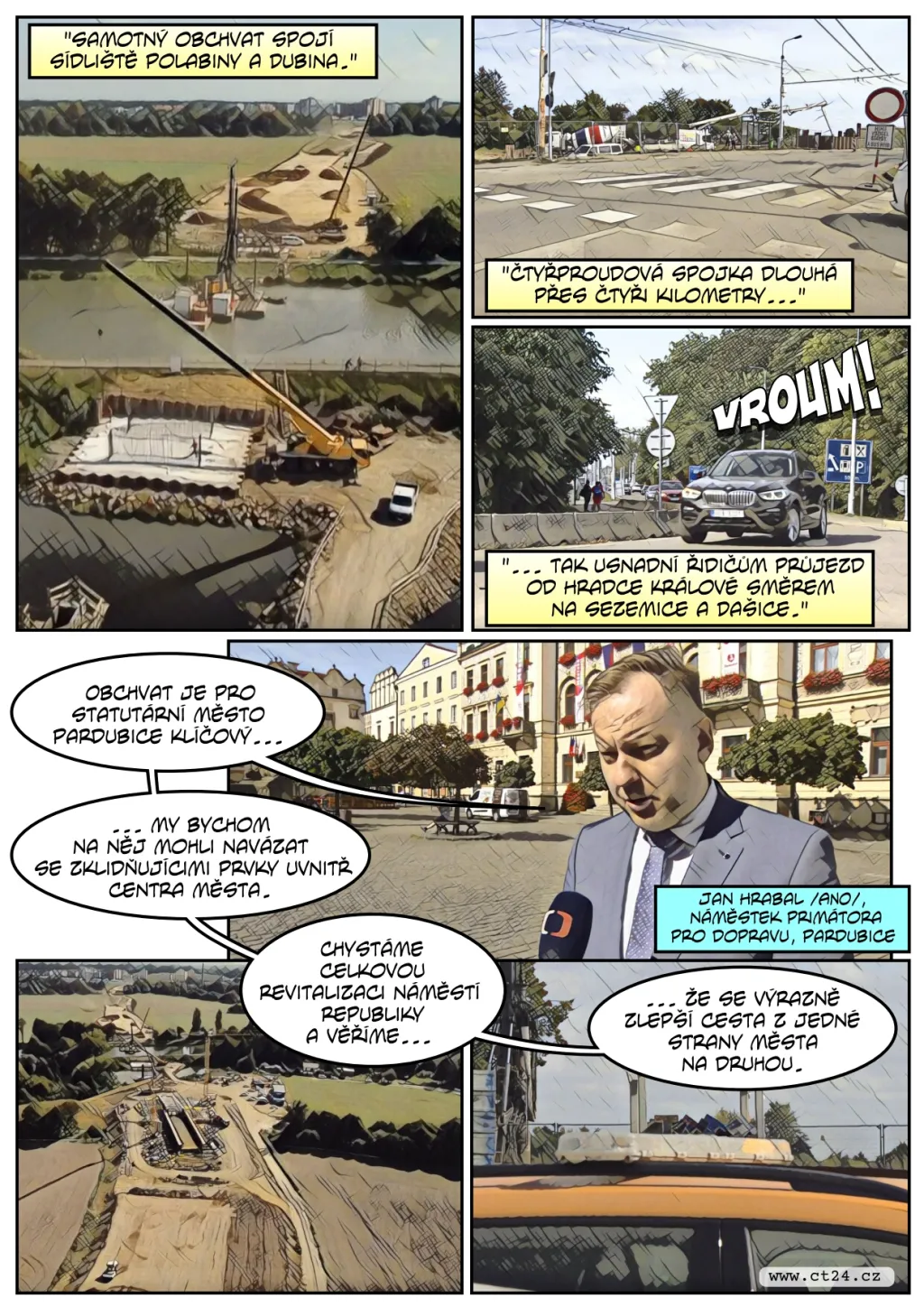 V Pardubicích vzniká lanový most přes Labe. Unikátní metodou