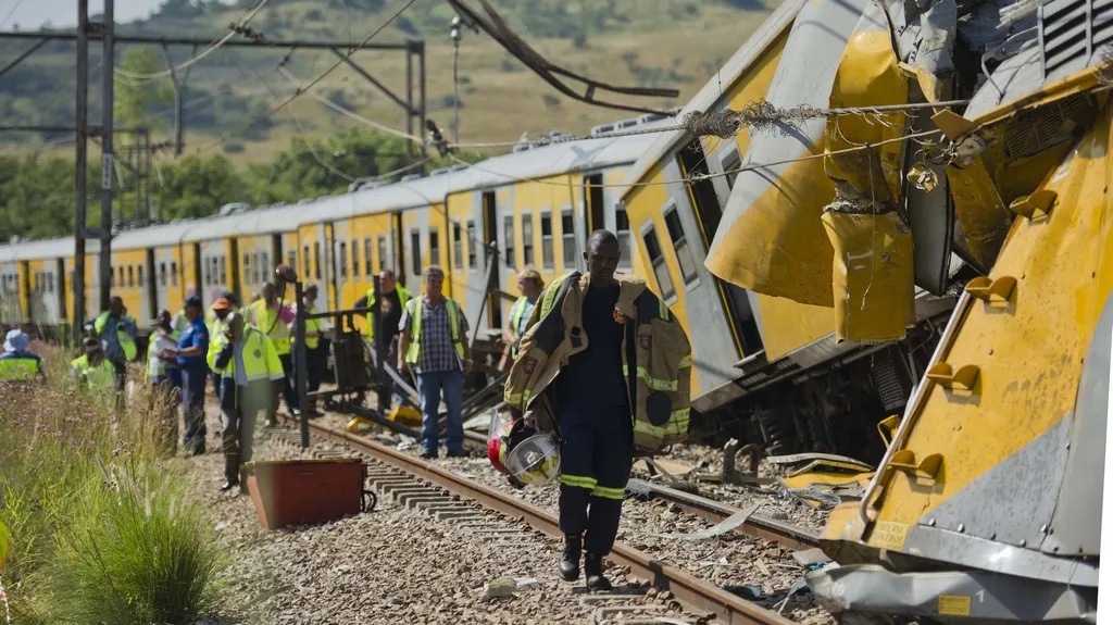 Železniční nehoda v JAR