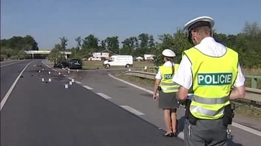 Policejní kontrola na Pardubicku