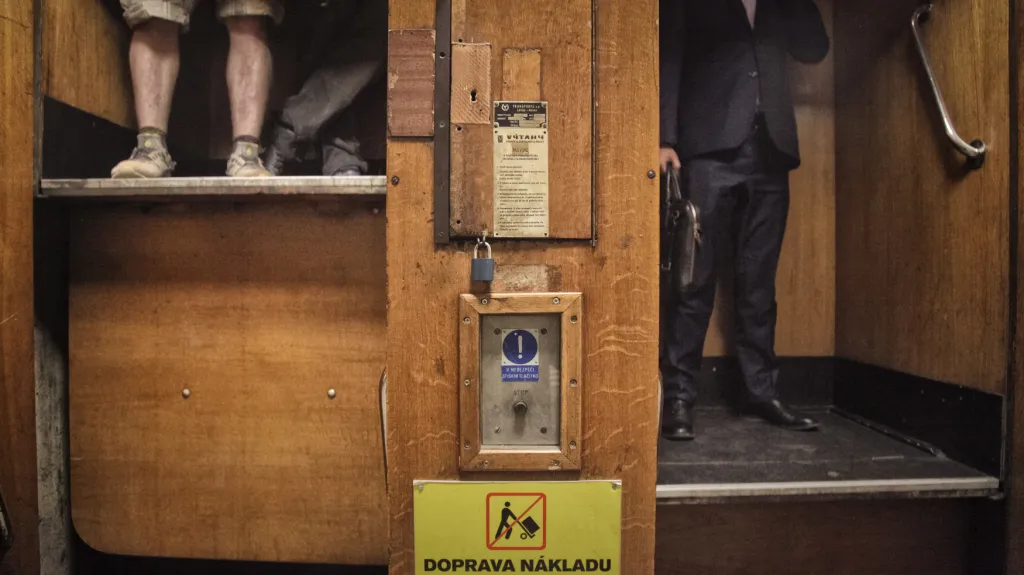 Ilustrační foto. Páternoster v pražském Paláci Lucerna