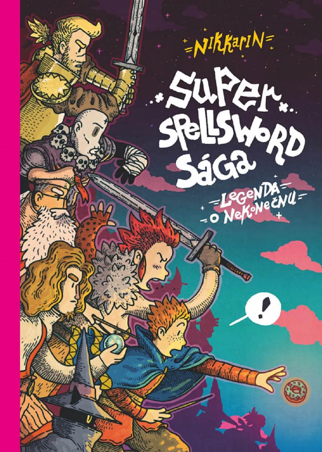 Komiksová porota vybrala z nominovaných titulů knihu Super Spellsword Sága. Nikkarin, kreslíř a scenárista v jedné osobě, předvedl podle ní  v epickém putování začínajícího mága suverénní práci s komiksovým jazykem a jeho dílo by obstálo i ve světové konkurenci