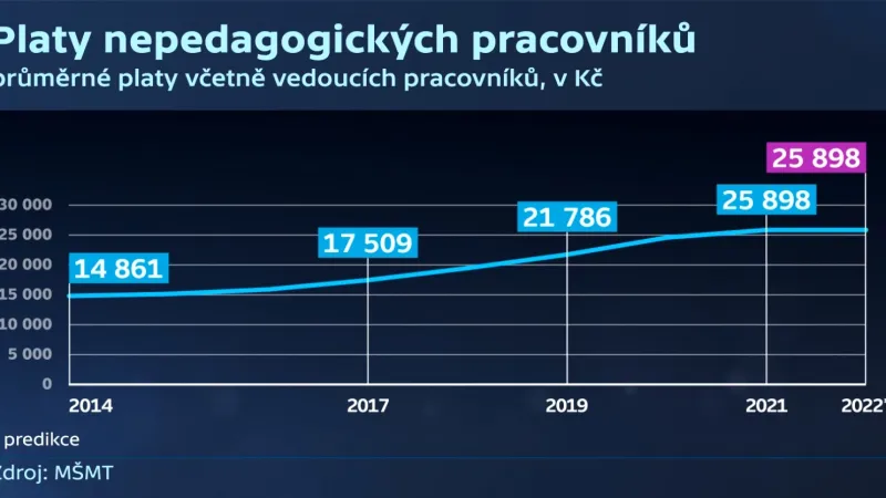 Platy nepedagogických pracovníků