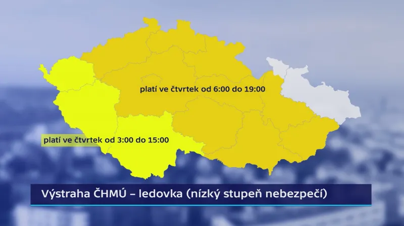 Výstraha před ledovkou