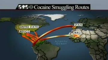 Pašování kokainu z Kolumbie