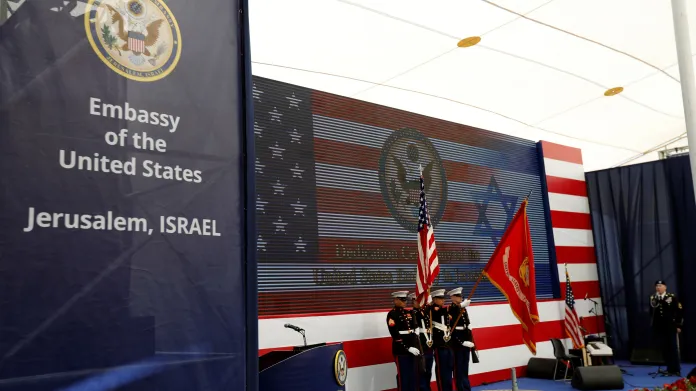Otevření americké ambasády v Jeruzalémě
