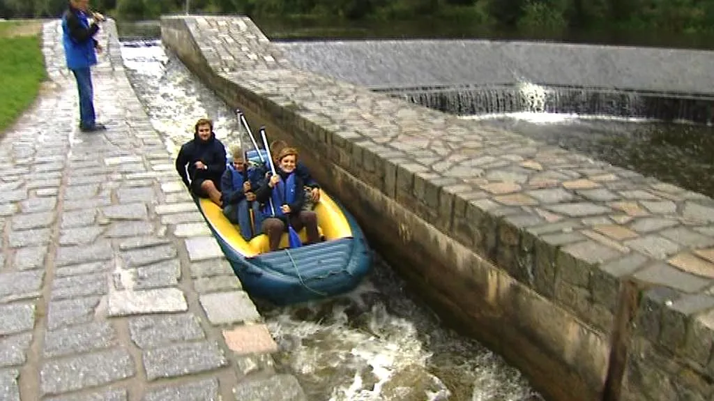 Jízda na raftu