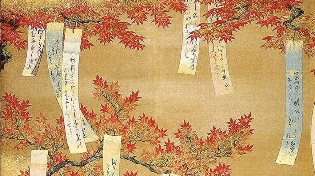 Obálka knihy Sto básní – svět staré japonské poezie