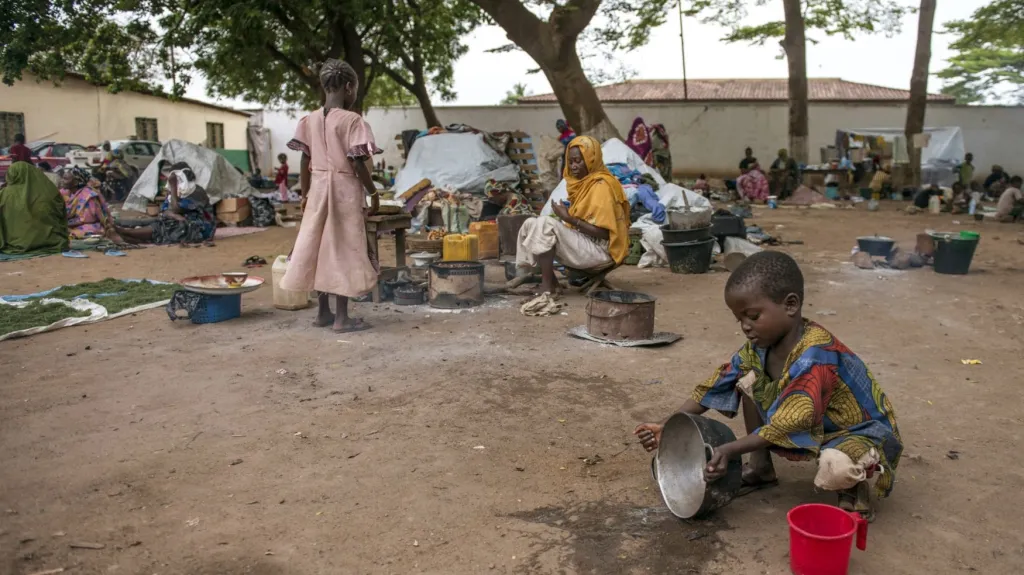 Muslimové v Bangui