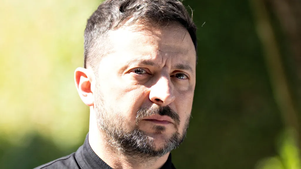 Ukrajinský prezident Volodymyr Zelenskyj
