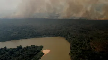 Požáry v Brazílii