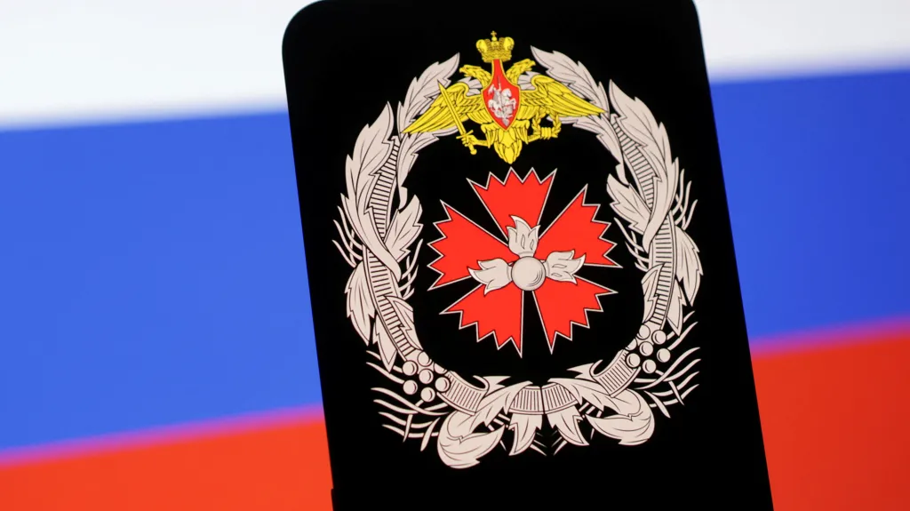 Ilustrační foto: Logo ruské vojenské rozvědky GRU