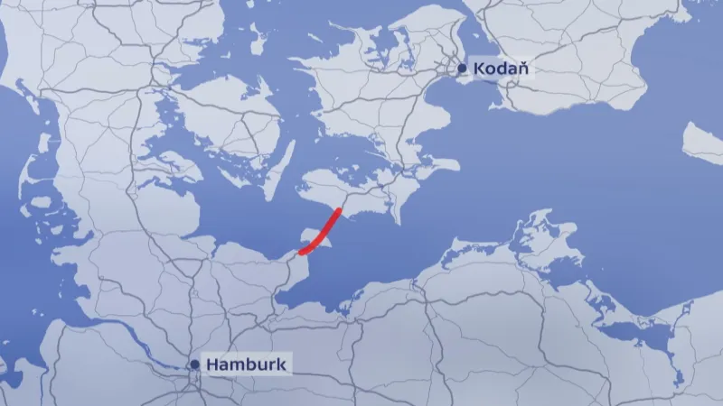 Fehmarnbeltský tunel, který spojí Německo a Dánsko